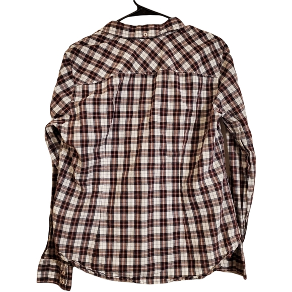 🤑3 for $20🤑   L.U.G.G. Label Of Graded Goods Plaid Blouse - Picture 2 of 6